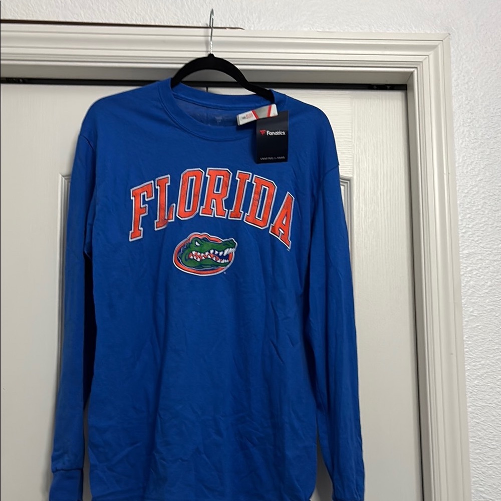 Fanatics Blue Florida Long Sleeve Tee